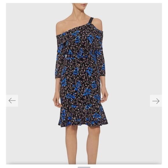 Saloni Tricia off the shoulder dress - Picture 1 of 8